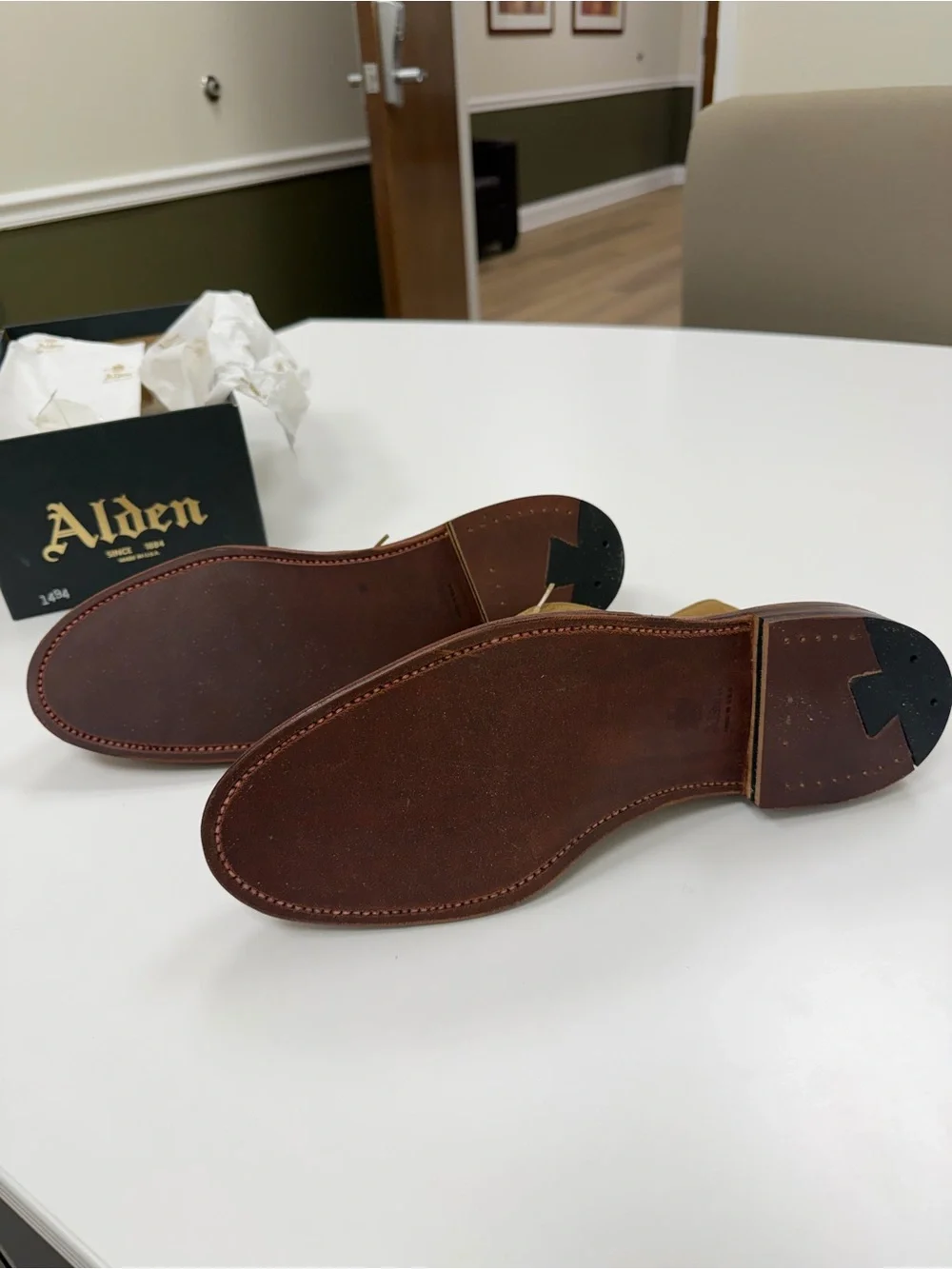 Alden suede boot